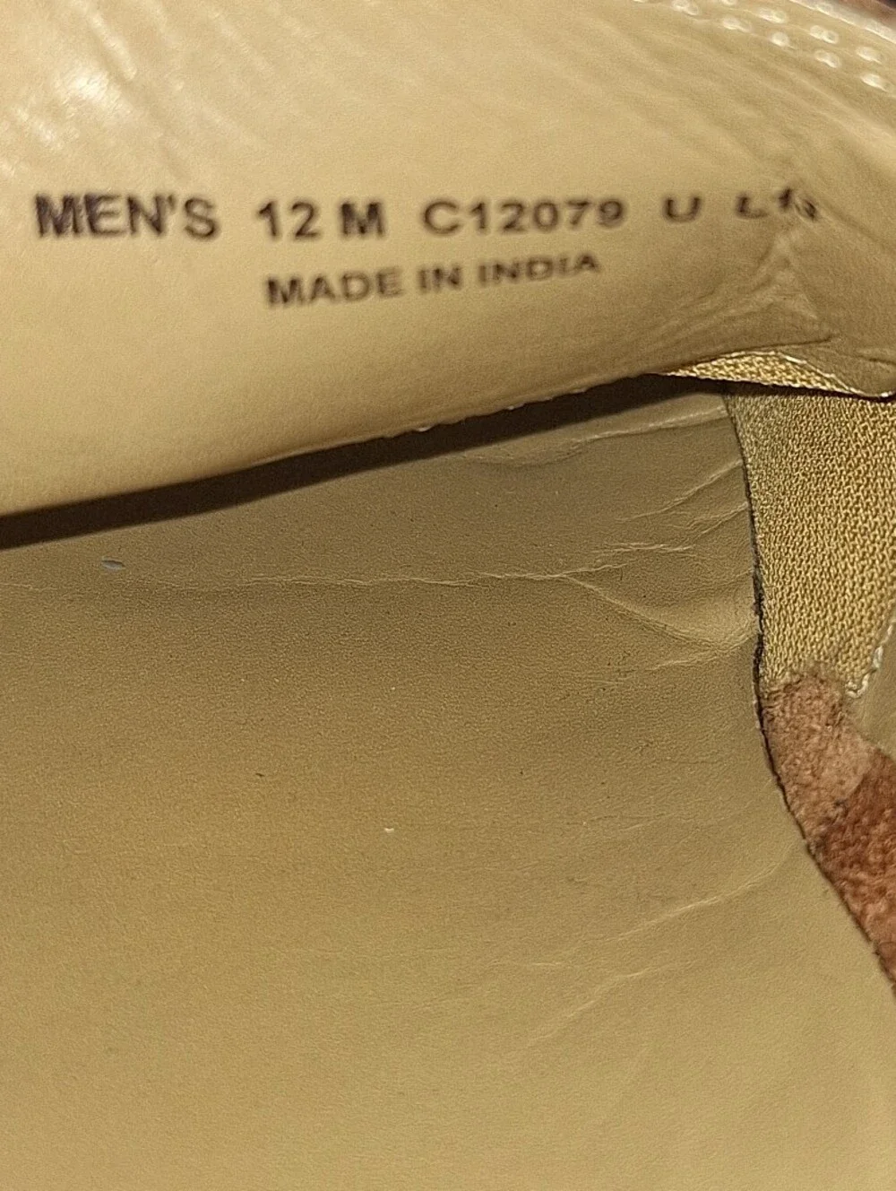 Cole Haan Men's Tan Leather Slip-On Loafers